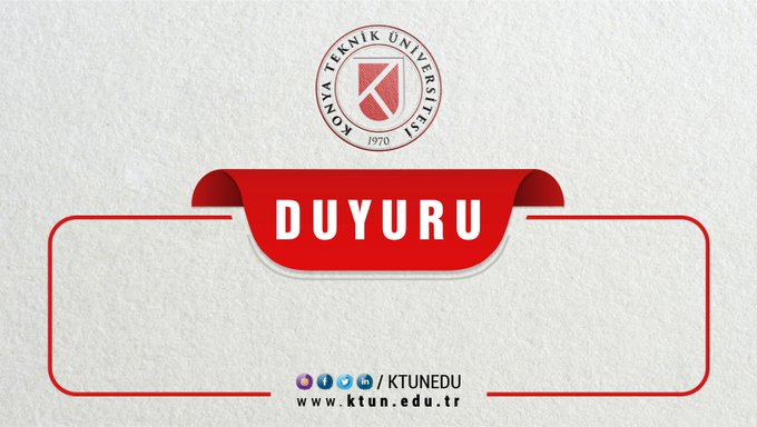 Konya Teknik Üniversitesi Uzaktan Öğretim Yapıyor!